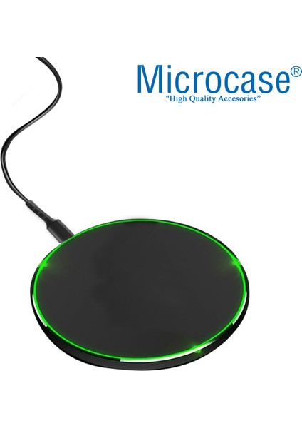 Universal 15W Wireless Kablosuz Hızlı Şarj Pedi Fast Wireless Charger Pad - AL3544