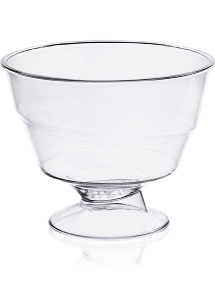 Ayaklı Magnolya ve Sütlü Tatlı Kasesi 220 cc - 500 Adet