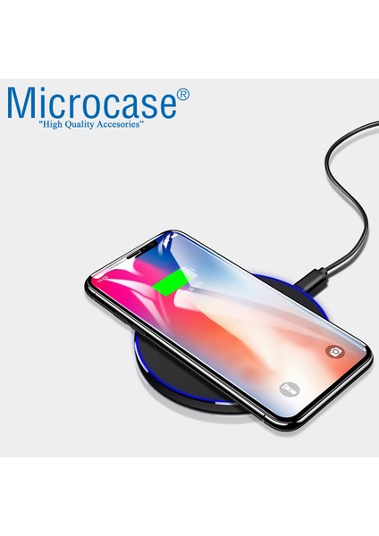 Universal 15W Wireless Kablosuz Hızlı Şarj Pedi Fast Wireless Charger Pad - AL3544