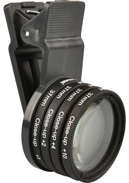 37MM Yukarı Filtre Kiti 4pcs (+1,+2,+4,+10) Lens Filtresi Evrensel (Yurt Dışından)
