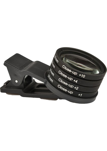 37MM Yukarı Filtre Kiti 4pcs (+1,+2,+4,+10) Lens Filtresi Evrensel (Yurt Dışından)