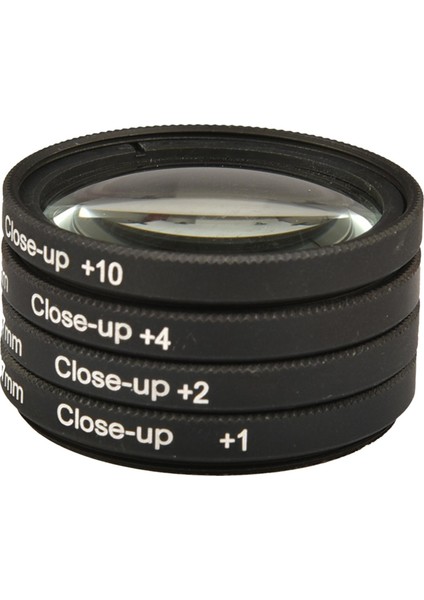 37MM Yukarı Filtre Kiti 4pcs (+1,+2,+4,+10) Lens Filtresi Evrensel (Yurt Dışından)