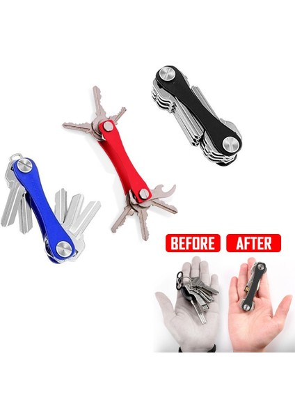 Açık Edc Araçları Metal Anahtar Alıcı 2 Adet (Yurt Dışından) fırsatları