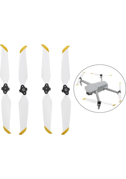 8/set Rc Air 2s Quadcopter Parçaları Için Katlanabilir Pervane Props (Yurt Dışından)