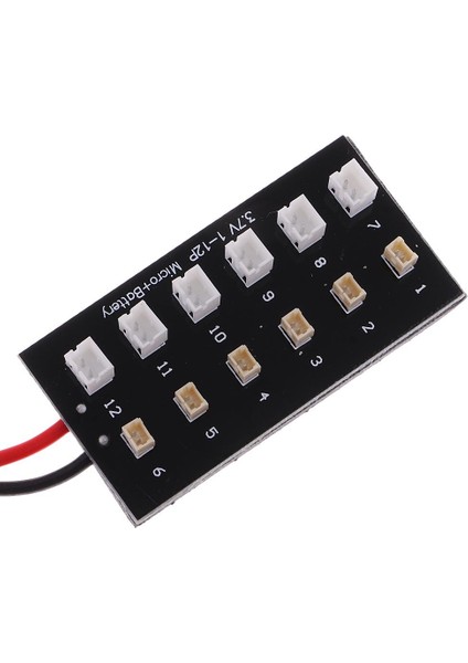 1s 3.7V Lıpo Pil Dengesi Şarj Kartı Mikro Jst Paralel Bağlantı (Yurt Dışından)