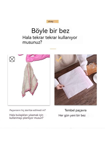 Ev Işleri İçin Mendil Temizlik Mutfak Kağıdı (Yurt Dışından)