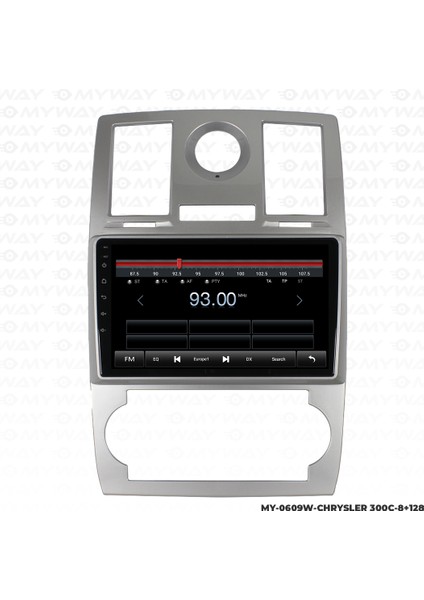 Chrysler 300C Android Multimedya 4gb Ram Carplay Navigasyon Ekran