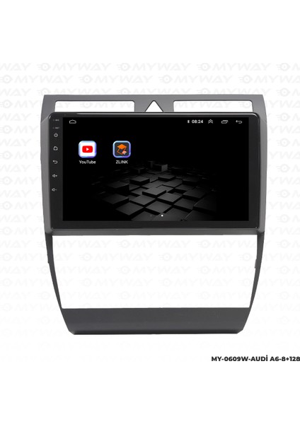 Audi A6 Android Multimedya 4gb Ram Carplay Navigasyon Ekran