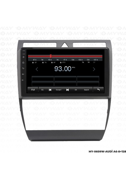 Audi A6 Android Multimedya 4gb Ram Carplay Navigasyon Ekran