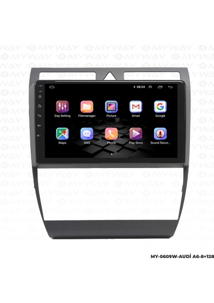 Audi A6 Android Multimedya 4gb Ram Carplay Navigasyon Ekran