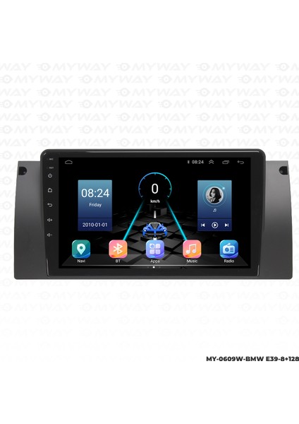 Bmw E39 Android Multimedya 4gb Ram Carplay Navigasyon Ekran