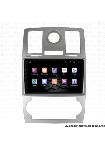 Chrysler 300C Android Multimedya 4gb Ram Carplay Navigasyon Ekran