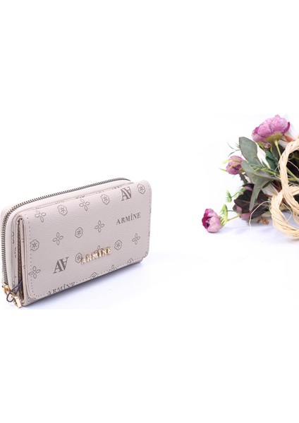 C 12 Kadın Baskılı Cüzdan & El Çantası