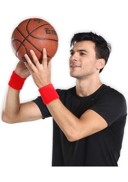 Çiftli Havlu Bileklik Ter Emici Spor Bilekliği Futbol Basketbol Voleybol Tenis Bilekliği fırsatları