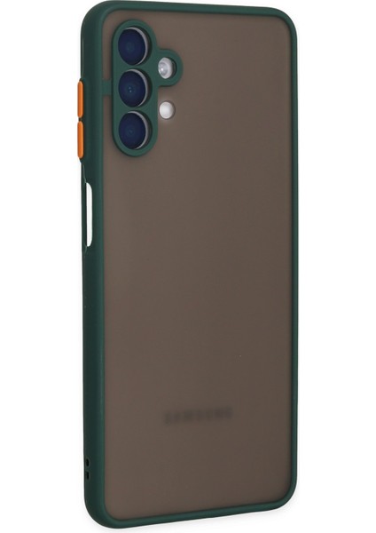 Samsung Galaxy A04S Kılıf Montreal Silikon Kapak - Yeşil 300099