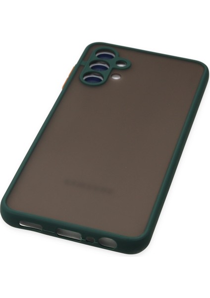 Samsung Galaxy A04S Kılıf Montreal Silikon Kapak - Yeşil 300099