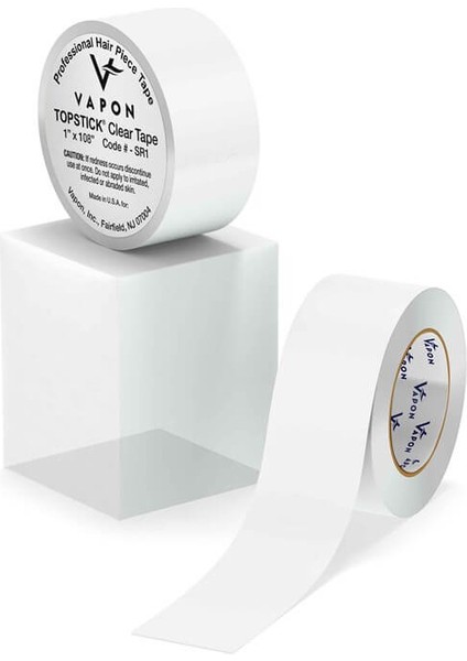 Tape | TOPSTICK Clear Tape Protez Saç Bandı Rulo (2,5cm x 2,74m)