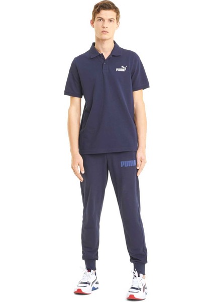 ESS POLO 586674-06 ERKEK Lacivert Tişört
