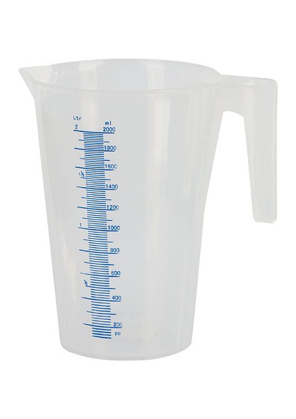 Plastik Ölçüm Kabı 2 Lt