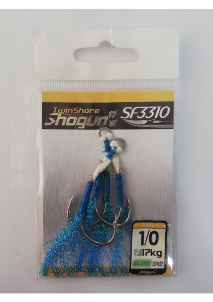 SF-3310 Double Nickel Assist Iğne No : 1/0