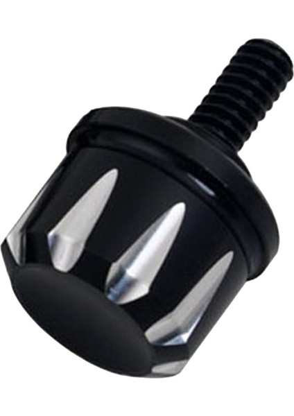 Siyah Alüminyum Koltuk Montaj Cıvata Vidası Kapak 2 (Yurt Dışından)