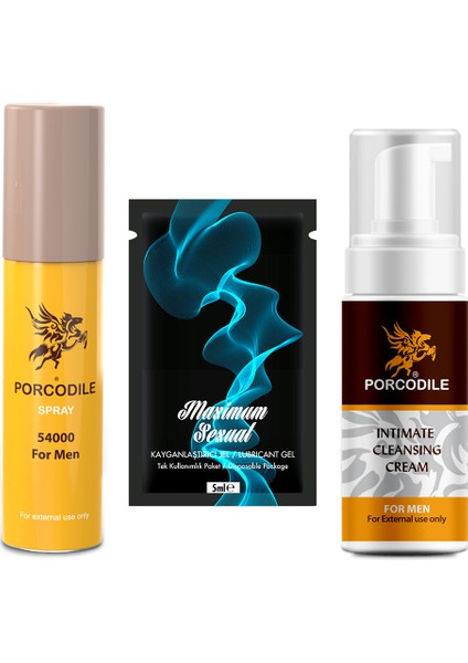 Porcodile For Men Sprey Porcodile Krem