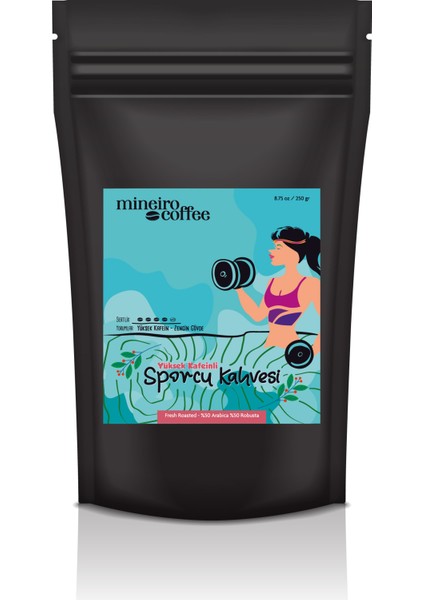 Sporcu Kahvesi Yüksek Kafeinli 250 gr