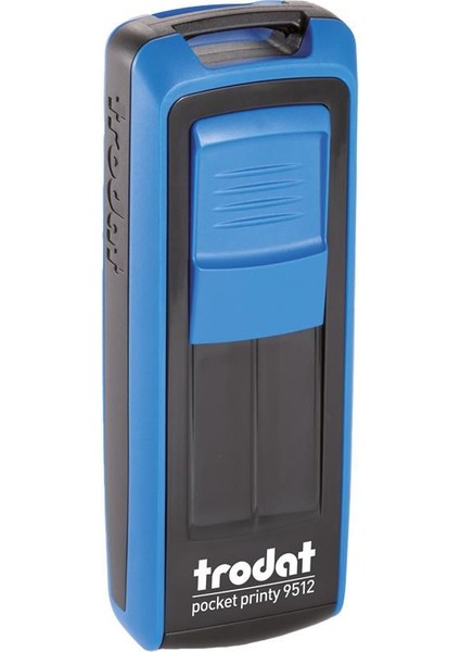 9512 Mavi Gövde Standart Firma Kaşesi 47 x 18 mm