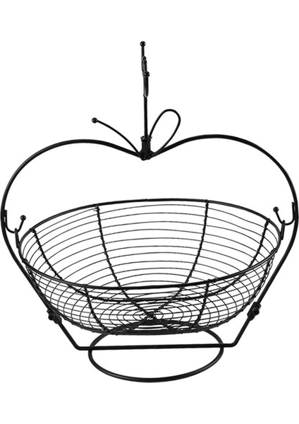 Metal Tel Meyve Kasesi 31X23X36CM (Yurt Dışından)