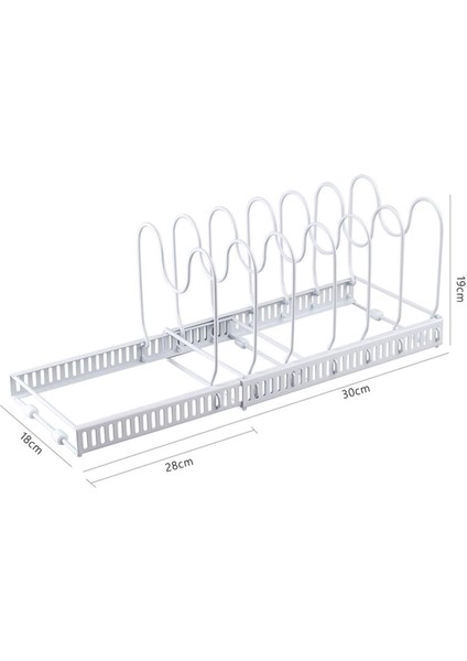 Metal Pot Kapağı Organizer Tutucu (Yurt Dışından)