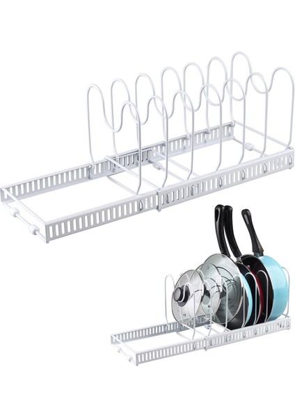 Metal Pot Kapağı Organizer Tutucu (Yurt Dışından)