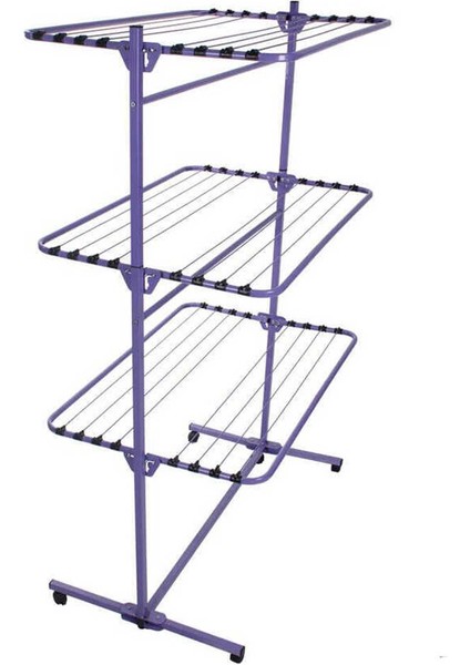Triplex Eco Üç Katlı Katlanabilir Çamaşır Kurutmalık Kurutma Askısı