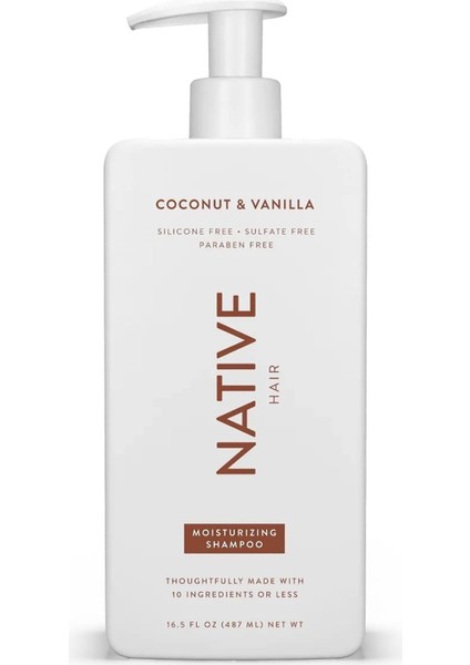 Hindistan Cevizi & Vanilya Nemlendirici Şampuan 487ML