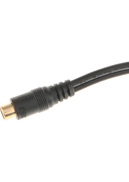 Rca Dişi - 2 x Rca Erkek Ayrımcı Birleştirici Fiş Kablo Sesi 0.2m 0.2 Metre (Yurt Dışından)