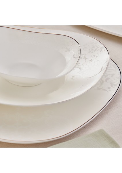 Extra Jules Fine Pearl 62 Parça 12 Kişilik Yemek Takımı fiyatları