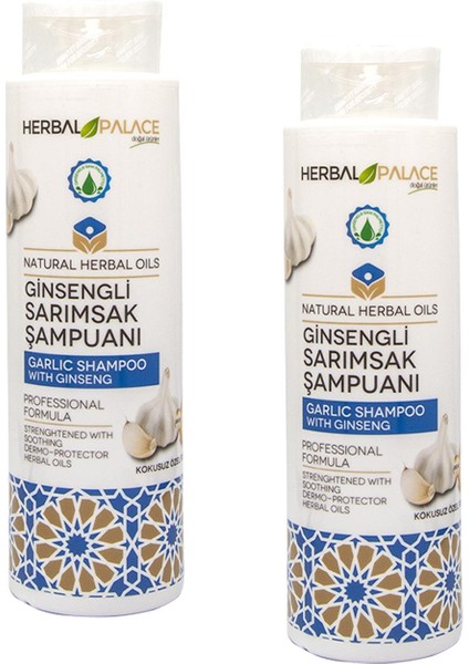 Ginsengli Sarımsak Şampuanı 2 x 400 ml