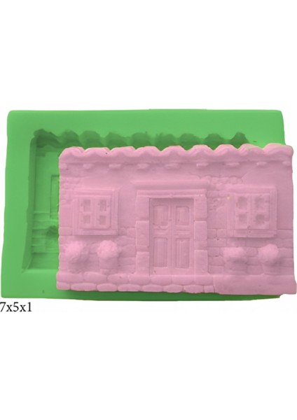 Eşya Figürleri Silikon Şeker Hamuru Dekor, Sabun, Saksı ve Mum Kalıbı