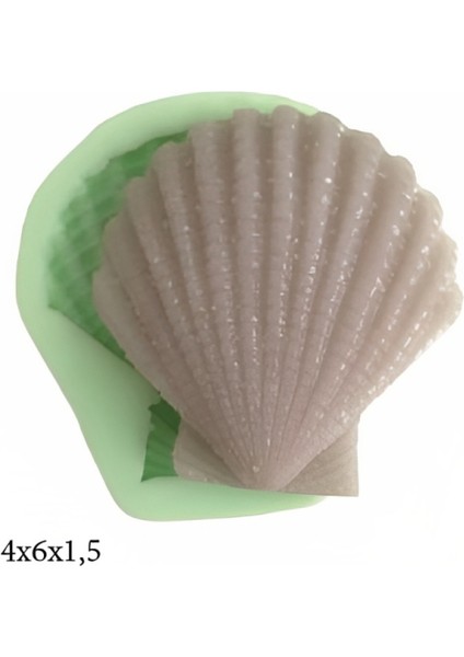 Deniz Figürleri Silikon Şeker Hamuru Dekor, Sabun, Saksı ve Mum Kalıbı