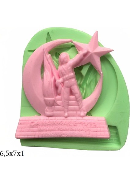 Özel Gün Figürleri Silikon Şeker Hamuru Dekor, Sabun, Saksı ve Mum Kalıbı