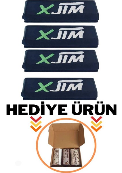 Xjım Siyah Spor , Sporcu Antrenman Havlusu- 30 X100 -4 Adet modelleri