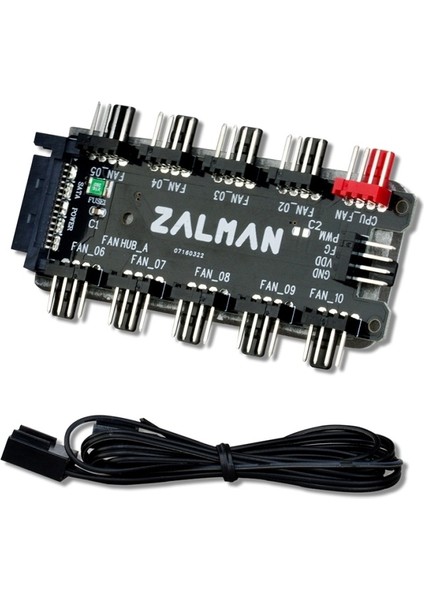 ZM-PWM10FH On Portlu Pwm Fan Kontrol Baglantı Adaptoru