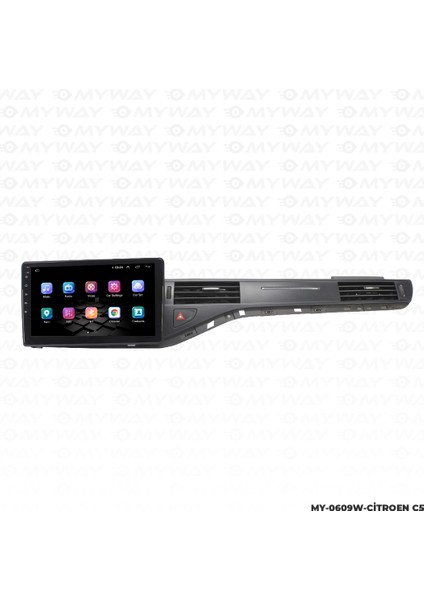 Citroen C5 Android Multimedya 4gb Ram Carplay Navigasyon Ekran