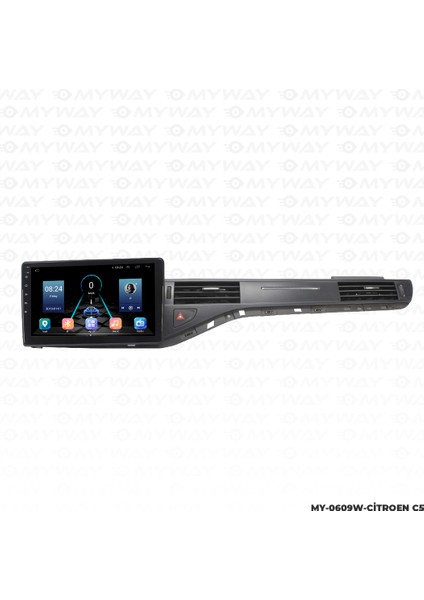 Citroen C5 Android Multimedya 4gb Ram Carplay Navigasyon Ekran
