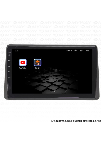 Dacia Duster Android Multimedya 4gb Ram Carplay Navigasyon Ekran