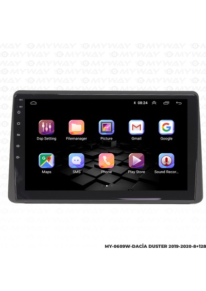 Dacia Duster Android Multimedya 4gb Ram Carplay Navigasyon Ekran