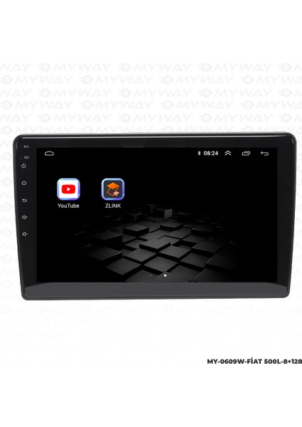 Fiat 500L Android Multimedya 4gb Ram Carplay Navigasyon Ekran