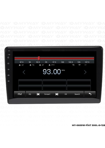 Fiat 500L Android Multimedya 4gb Ram Carplay Navigasyon Ekran