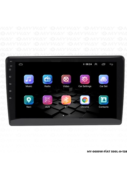 Fiat 500L Android Multimedya 4gb Ram Carplay Navigasyon Ekran