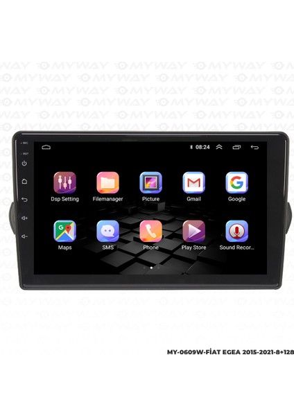 Fiat Egea Android Multimedya 4gb Ram Carplay Navigasyon Ekran