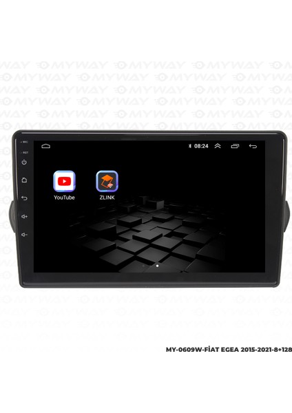 Fiat Egea Android Multimedya 4gb Ram Carplay Navigasyon Ekran